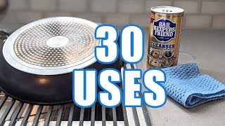 30 Amazing Uses for Bar Keepers Friend And What Not to Use it On [upl. by Saleme]