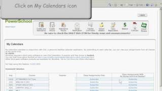 Student Planner PowerSchool and Google Calendar [upl. by Aitsirhc]