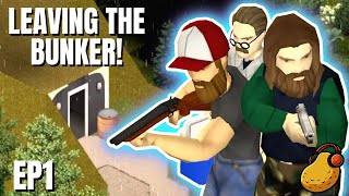 Leaving The BUNKER  Project Zomboid Multiplayer Modded  Ep1 [upl. by Aivle]