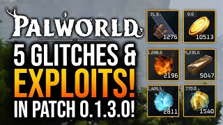 Palworld  5 GLITCHES AFTER PATCH 0130 [upl. by Nalor]