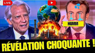 🛑RISQUE NUCLÉAIRE  Dominique de Villepin MET EN GARDE Macron et LE MONDE dun danger imminent [upl. by Witte374]