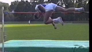 High Jump Straddle World Record M50 Thomas Zacharias [upl. by Urban198]