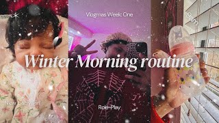 Reborn Baby Winter Morning RoutineRolePlayVlogmas Week One🎄 [upl. by Burns]