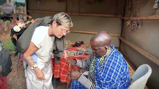 Beading Season  Highview Hotel trend safaritour maasaiculture [upl. by Sarita]