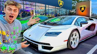 Buying the NEW LAMBORGHINI COUNTACH 65 Million [upl. by Annerol]