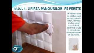 Montarea Panourilor Decorative 3D  instructiuni [upl. by Freed]