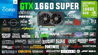 GTX 1660 SUPER Test in 60 Games in 2023 [upl. by Anner86]