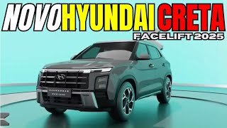 HYUNDAI CRETA 2025  VAZARAM o NOVO SUV da MARCA COREANA [upl. by Aninaig]