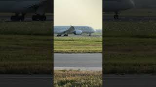 Beautiful Saudias 787🇸🇦 taxiing at Toronto shorts youtubeshorts aviation planespotting foryou [upl. by Llorrad772]