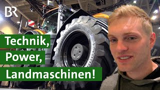 Landmaschinen XXL Die neueste Landtechnik auf der quotAgritechnica 2023quot  Unser Land  BR [upl. by Aiz]