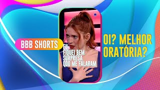 ANA CLARA FICA CHOCADA COM PRÊMIO DE MELHOR ORATÓRIA DA ESLOVÊNIA 😂  BBB 22 shorts [upl. by Kerge578]