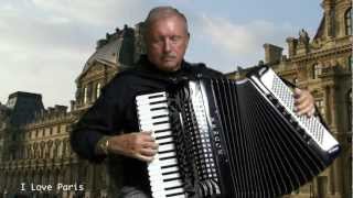 Under Paris Skies French Accordion Medley Lee Terry Meisinger Accordeon Fisarmonica [upl. by Reiss]