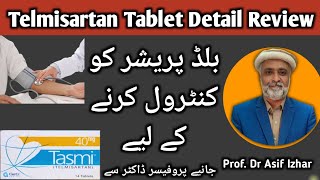 Telmisartan Tablets 40 mg In Hindi  Tasmi Tablet Use In Urdu Full Review [upl. by Merrel627]