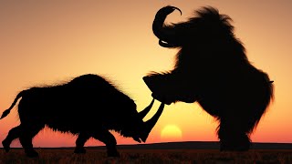 Woolly Mammoth VS Woolly Rhino  Size Comparison [upl. by Sayres]