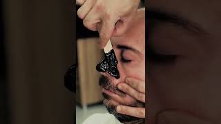 ASMR  Nose waxing  Turkish Barber [upl. by Loziram]