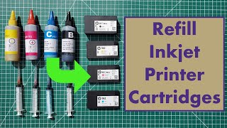 Refill Inkjet Printer Cartridges [upl. by Morehouse]