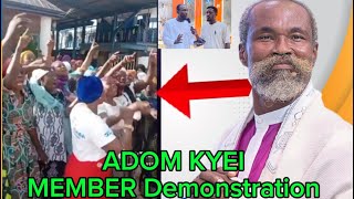 ADOM KYEI MEMBERS ANGRY 😠 DOING DEMONSTRATION TO …… [upl. by Joash]