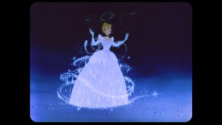 Cinderella 1950  Fairy Godmother  Dress Transformation  16 mm [upl. by Woodford]