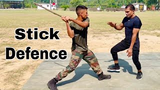 Stick Defence With Commando  Self Defence  Commando Fitness Club [upl. by Eicyal235]