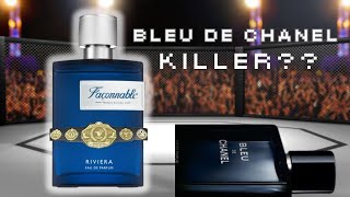 bleu de chanels ultimate rival  façonnable riviera eau de parfum first impression  review [upl. by Nurav]