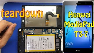 Huawei BG2U01 MediaPad T3 7 تفكيك تابلت هواوي العنيد [upl. by Adaynek529]