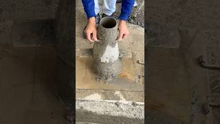 Concrete Slump Test youtubeshorts shorts short concrete construction cement stone [upl. by Sivet]