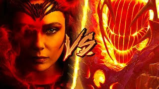 Scarlet Witch VS Dormammu  Who is More Powerful  Doctor Strange in the Multiverse of Madness [upl. by Artcele]