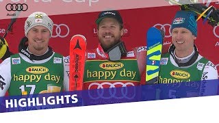 Highlights  Business as usual for Jansrud in Lake Louise SuperG  FIS Alpine [upl. by Zetra]