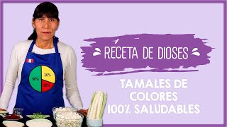 ✅CÓMO HACER TAMALES DE COLORES SALUDABLES DELICIOSOS🌯 FELICITA AYALA💚 [upl. by Mag677]