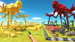 FPS Avatar Rescues Giant Invertebrates and Fights Honey Itself  Animal Revolt Battle Simulator [upl. by Romina]