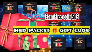 Red Packet hot codes  free gift codes  lots of gift coupons  earn free dollars Geminicryptoqueen [upl. by Arrad369]