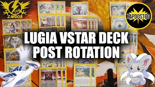 Lugia VSTAR Deck Profile Post Rotation  Temporal Forces Decklist Pokemon TCG [upl. by Eelynnhoj]