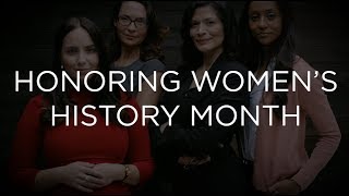 Honoring Womens History Month [upl. by Dnomso]