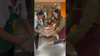 BELAJAR BIKIN PIZZA DI KIDZANIA viral trending [upl. by Ahsaele]