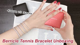 Berricle Swarovski Tennis Bracelet Unboxing  w Carat London [upl. by Camus]