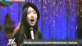 Charice  PostGlee Debut News Eng Sub [upl. by Orella]