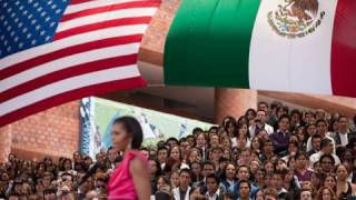 First Lady Michelle Obama Speaks to Youth in Mexico City [upl. by Myk]