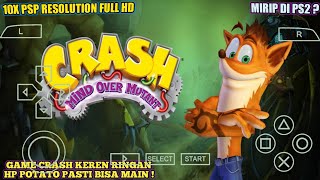 Keren  Updated Terbaru Lebih Lanjay  Game Crash Mind Over Mutant PPSSPP Android [upl. by Lemay]