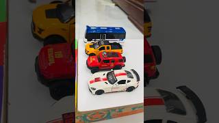 Box full of Model Car Jaguar Nissan Audi Maserati Peugeot Pickup Truck  Police Pickup Trucks [upl. by Clemence]