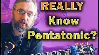 Do you really know the pentatonic scale [upl. by Kehr95]