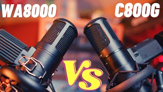 SONY C800G vs WARM WA8000 can you hear the difference in the mix [upl. by Eitac]