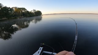 Fishing on Union Lake NJ 10624 [upl. by Zaneski]