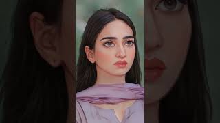 Jaan Se Pyara Juni Episode 26 In Watercolor Painting zahidahmed hiramani mamyashajaffar [upl. by Drawets]