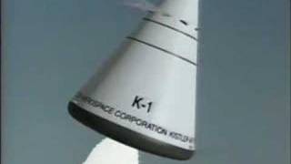 Kistler Aerospace K1 Rocket Launch Animation [upl. by Eletnahc310]