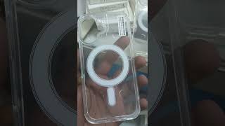 Transparent Magsafe Cover  Iphone and samsung models🔥🔥🔥 shorts trendingsubscribesaibabaiphone [upl. by Justina]