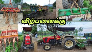 Agri King Tractor Trailer Kalappai Rotavator விற்பனைக்கு  Tractor Tech TT  Tamilnadu Tractor [upl. by Ayenat]