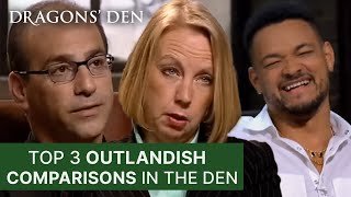 Top 3 Outlandish Comparisons From Entrepreneurs  Dragons Den [upl. by Scandura55]