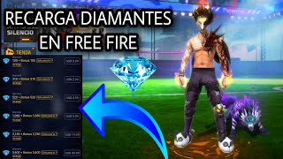 Cómo recargar diamantes en Free Fire por Pagostore paso a paso 2023 [upl. by Guimond]