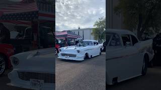 Blown 57 Chevy BelAir ProMod racing carshow car shorts [upl. by Anilam152]