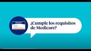 ¿Cumple los requisitos de Medicare [upl. by Eachern]